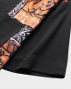 Mens Ethnic Tribal Pattern Stitching Pocket Short Sleeve T  Shirts