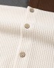 Mens Patchwork Spliced Ribbed Short Sleeve Shirts