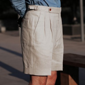 Bold, statement solid shorts for the confident wearer HF1901-04-04