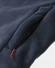 Mens Warm Velvet Stand Collar Sherpa Lined Long Sleeve Coats With Pocket