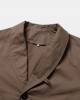 Mens Brown Vintage Single  Breasted Jacket With Double Pocket