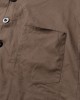 Mens Brown Vintage Single  Breasted Jacket With Double Pocket